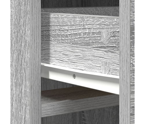 Almacén Alto Gris Sonoma 40x41x135 cm Madera Elaborada