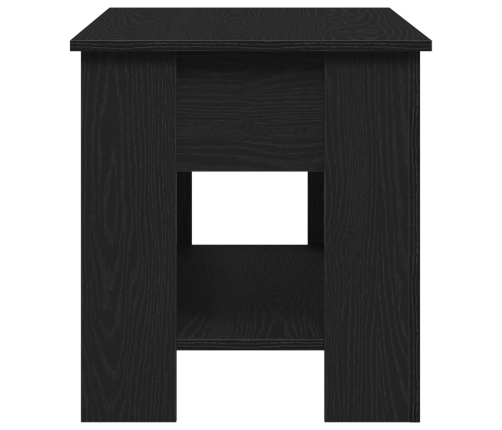 Mesa de café de roble negro  - 101x49x52 cm fabricada con madera engineered