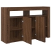 Aparador  Roble Marrón Madera de Ingeniería 116 x 30 x 75 cm