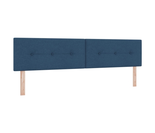 Cabecero  Tufted Botones Azul 200 cm Tela