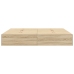 Estructura de Cama de Almacenamiento  Sonoma Oak 180x200 cm