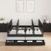 Estructura de Cama con Almacenamiento  Roble negro Madera de calidad