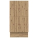 Marco de Cama con Almacenamiento  Roble Artesanal Madera Elaborada