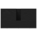 Gabinete de Fregadero de Baño  Roble Negro 60x33x60 cm Madera de Calidad