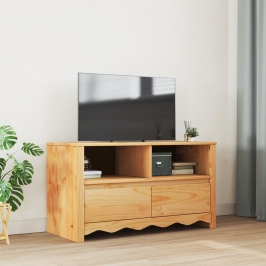 Mueble de TV  ""DRAMMEN"" 99x43x55 cm de Madera Maciza de Pino
