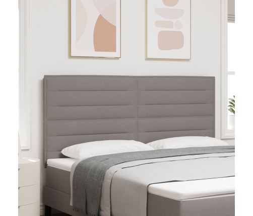 cabecero  Diseño Lines Taupe 180 cm Tela