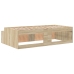 Estructura de cama  Roble Sonoma 90x190 cm