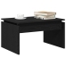 Mesa de café  Negra de Roble 68x38x50 cm de Madera Compuesta