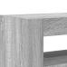 Aparador Gris sonoma Madera compuesta 116 x 30 x 75 cm Aparador