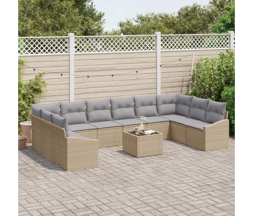 Conjunto de Sofás de Jardín  Conjunto de 11 Gris Marco de metal