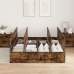 Estructura de Cama  Roble ahumado Madera de Roble Sólido