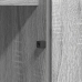 Armario para TV  con LED Gris Sonoma 180x38x49 cm Madera Elaborada