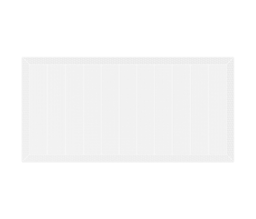 Conjunto de Comedor Jardín de 9 Piezas con Cojines, Ratán Blanco