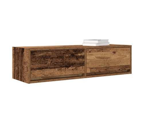 Mueble para TV Madera Vieja 100x31x25,5 cm Madera Elaborada