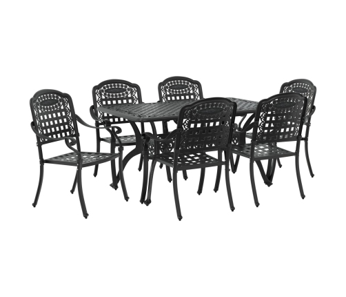 Set de 4 Negro Aluminio Fundido Mediana