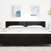 Cabecero Button Tufted Negro 180 cm de Terciopelo