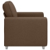 Sillón  Marrón de Tela 59 cm