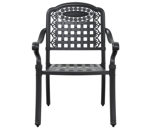 Set de 4 Negro Aluminio Fundido Mediana
