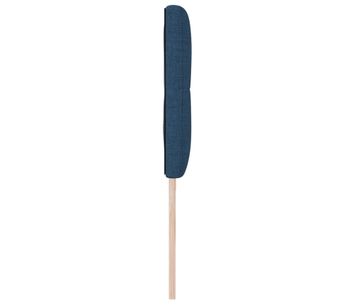Cabecero  Tufted Botones Azul 200 cm Tela