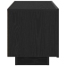 Armario de TV  Negro Roble 100x35x40 cm Madera Ingenierizada