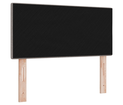 Cabecero Tufted con Botones Taupe de 90 cm