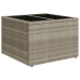 Conjunto de Sofá de Jardín  Conjunto de 9 Beige y Negro Ratan