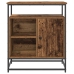 Aparador de Madera Vieja 69x35x80 cm de Madera Ingenierizada y Acero