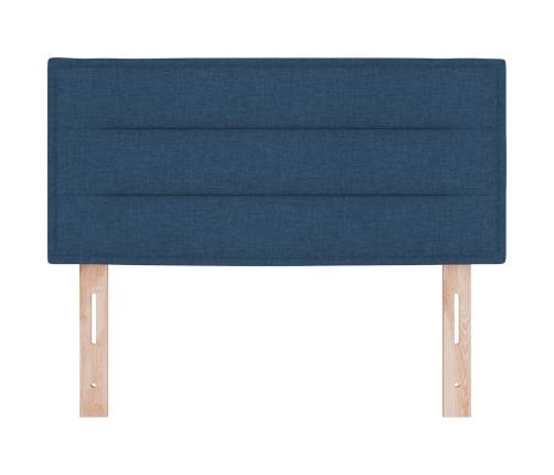 Cabecero diseño Lines azul 100 cm tela