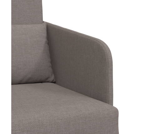 Sofá cama  2 en 1 Taupe 65x80x83 cm Tela