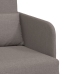 Sofá cama  2 en 1 Taupe 65x80x83 cm Tela