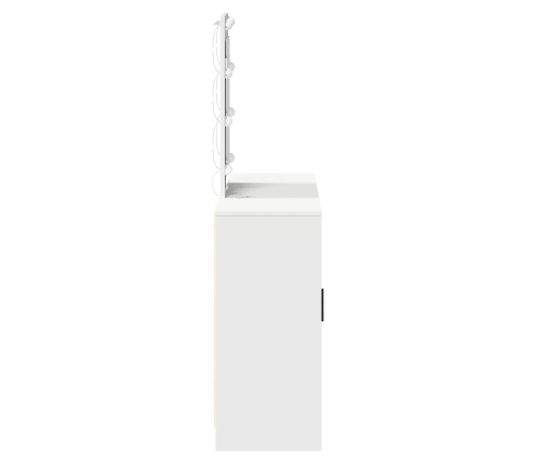Tocador  con Luces LED Blanco 102x33x135 cm