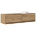 mueble para TV  de roble artesano 100x31x25,5 cm de madera elaborada