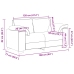 Sofá Loveseat  Gris Nube 120 cm Tela