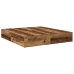 Estructura de Cama Madera Recuperada Madera de Roble Sólido