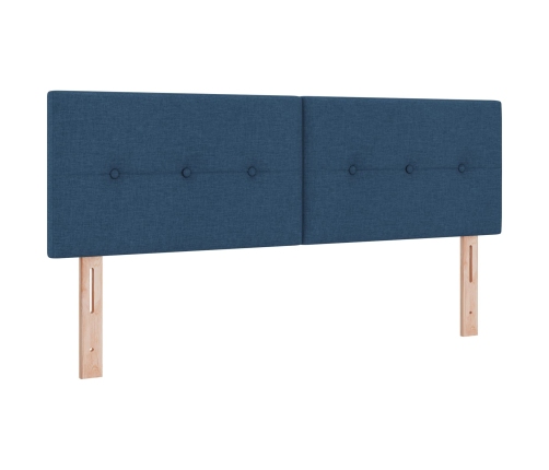 Cabecera  Botonada Azul 140 cm Tela