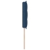 Cabecero LED Diseño Lineal Azul 160 cm Tela