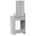 Tocador  con Cajones Gris Sonoma 50x41x140 cm