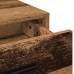 Mesita de Tocador  con Luces LED de Madera Vieja 79x41x135 cm