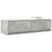 Mueble de TV  Gris Concreto Madera Compuesa 100 x 31 x 25.5 cm