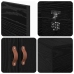 Estructura de Cama  Roble Negro 75x190 cm Madera Fina