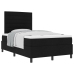Cama tipo Box Spring con Colchón Negra 120x200 cm Tela