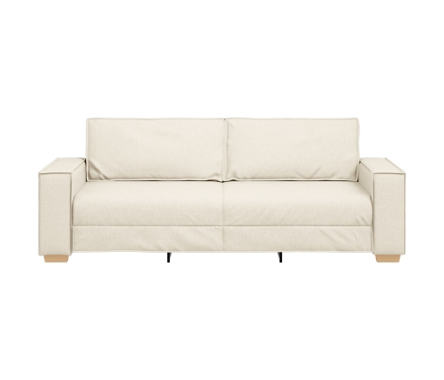 Sofá de 3 plazas  de lino 180 cm