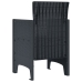 Silla de jardín  Set de 2 Antracita, Gris Claro