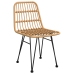 Conjunto de Comedor de Jardín  de 9 Piezas Marrón Poliratán