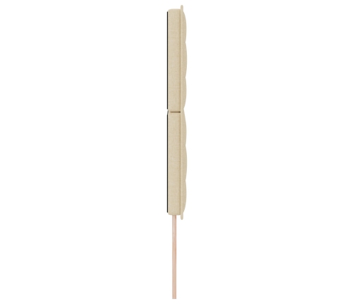 Cabecero  Diseño Lines Crema 140 cm Tela