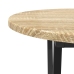 Mesa de café  de roble Sonoma 80x40x40,5 cm de madera de ingeniería y metal
