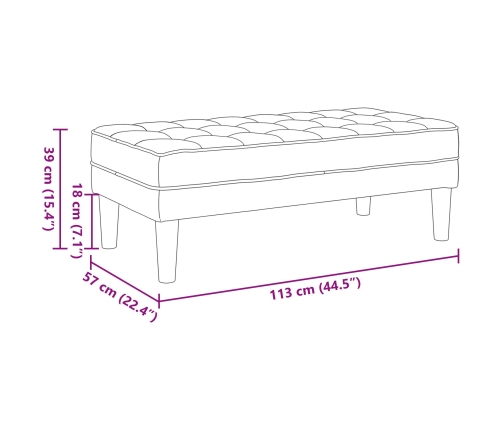 Set de Sofás de 2 Piezas con Cojines en Tela Mostaza