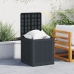 Caja de Almacenamiento Antracita 55x53x57 cm PP