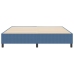 Cama Box Spring  Azul Super King Tela de Pana
