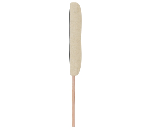 Cabecero de  tapizado con botones crema de 160 cm en tela